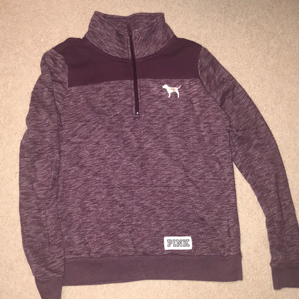 Pink Quarter Zip